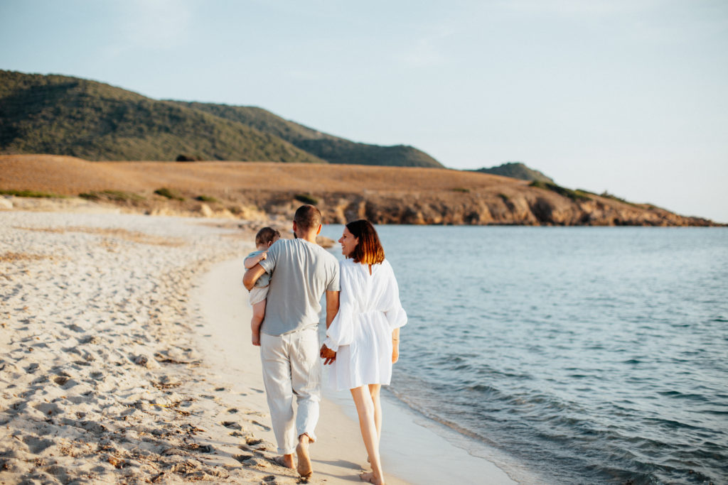 Photographe Famille Plage Corse