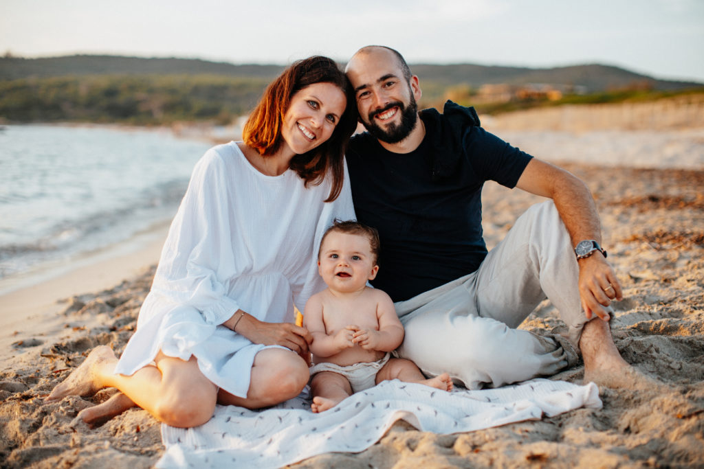 Photographe Famille Plage Corse