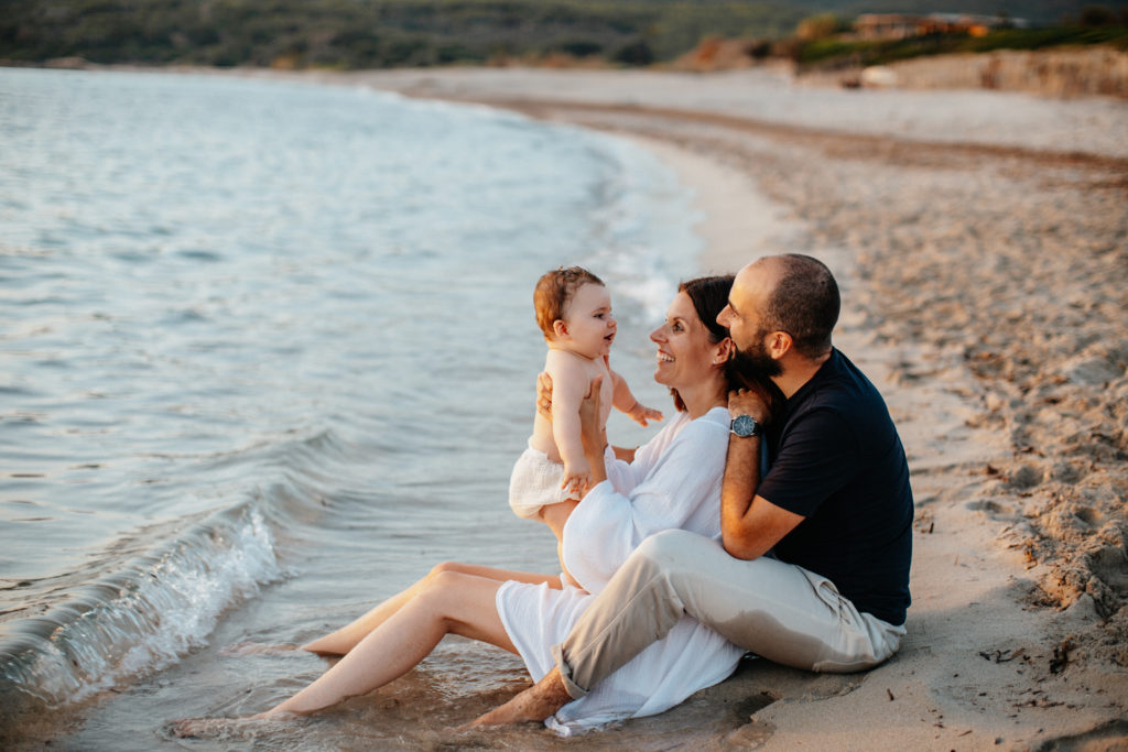 Photographe Famille Plage Corse
