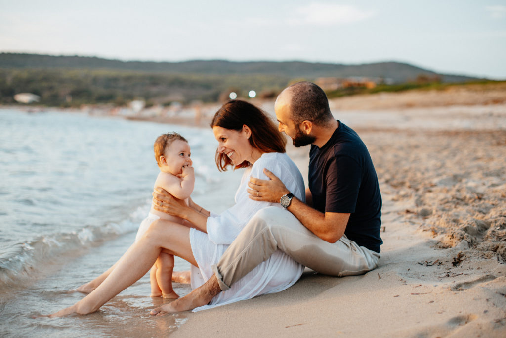 Photographe Famille Plage Corse