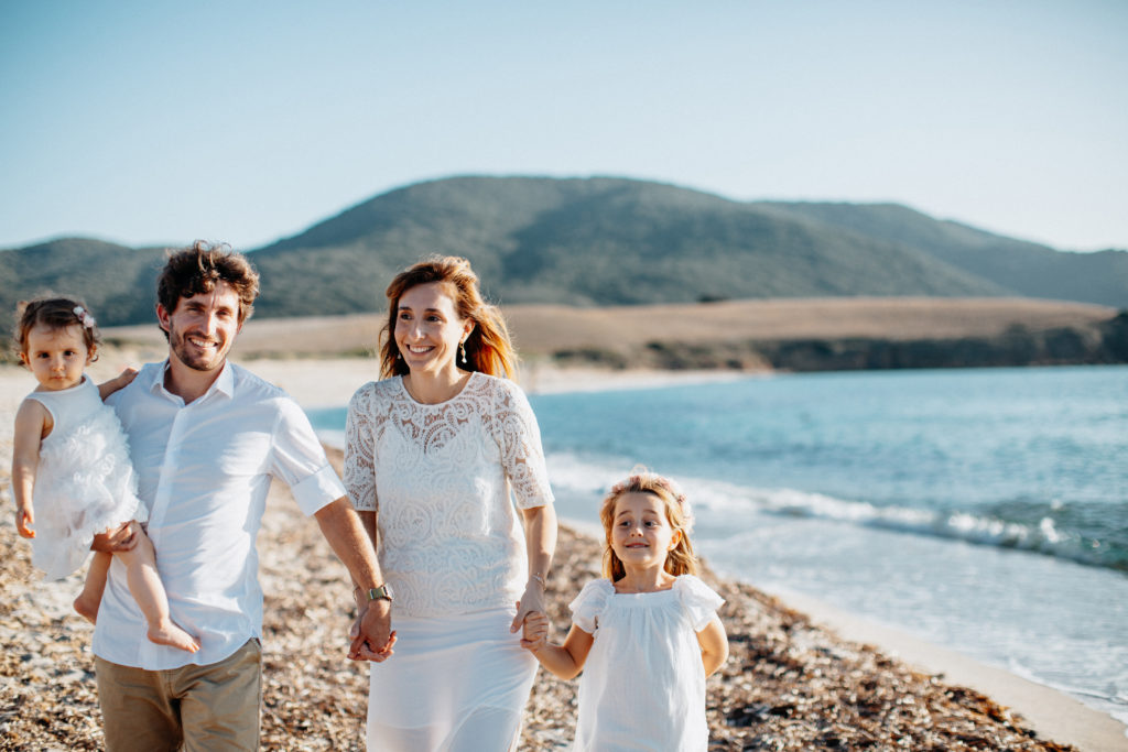 Photographe Famille Corse Plage