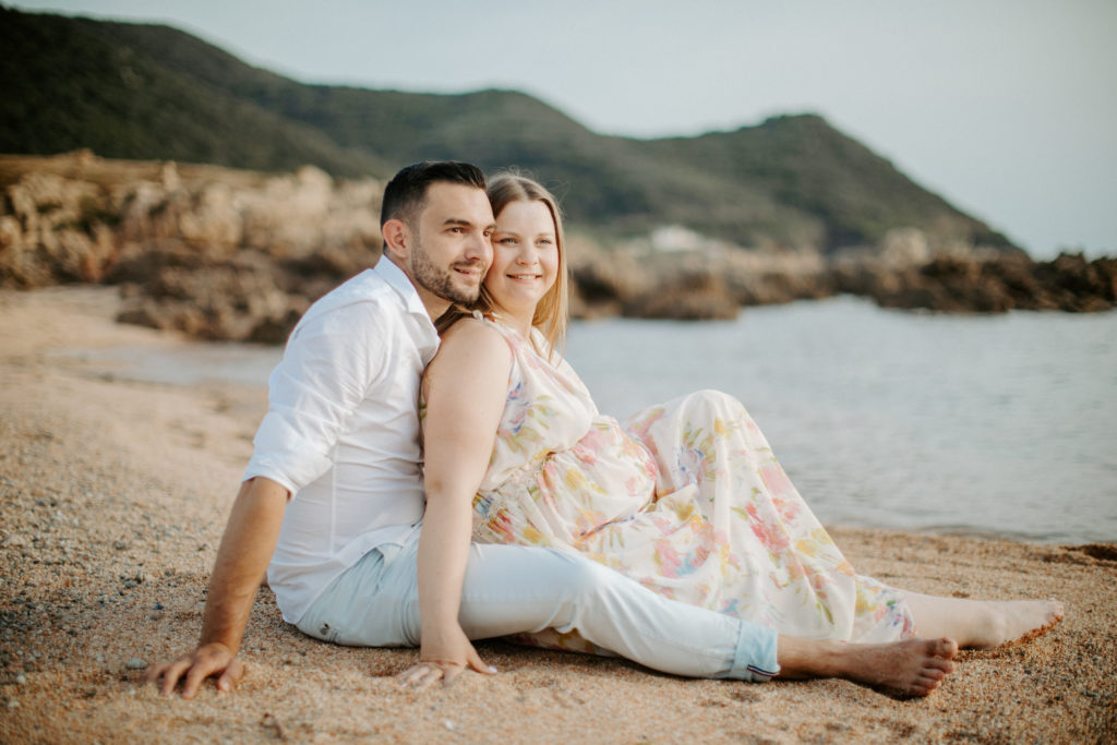 Photographe Maternité Plage Corse