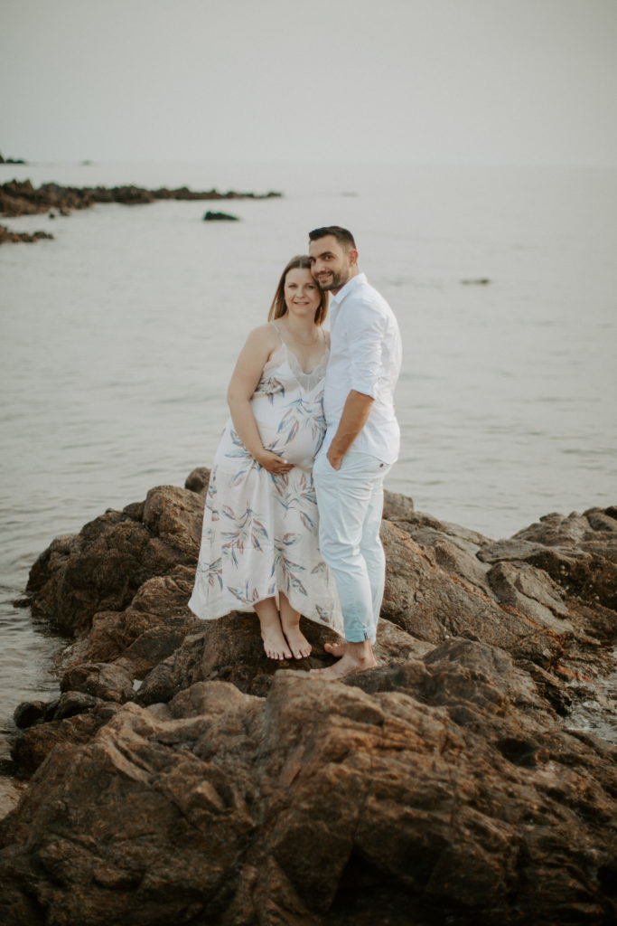 Photographe Maternité Plage Corse