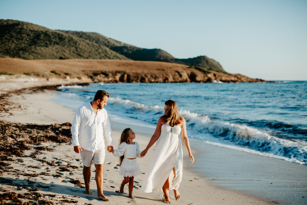 Photographe Famille Plage Corse
